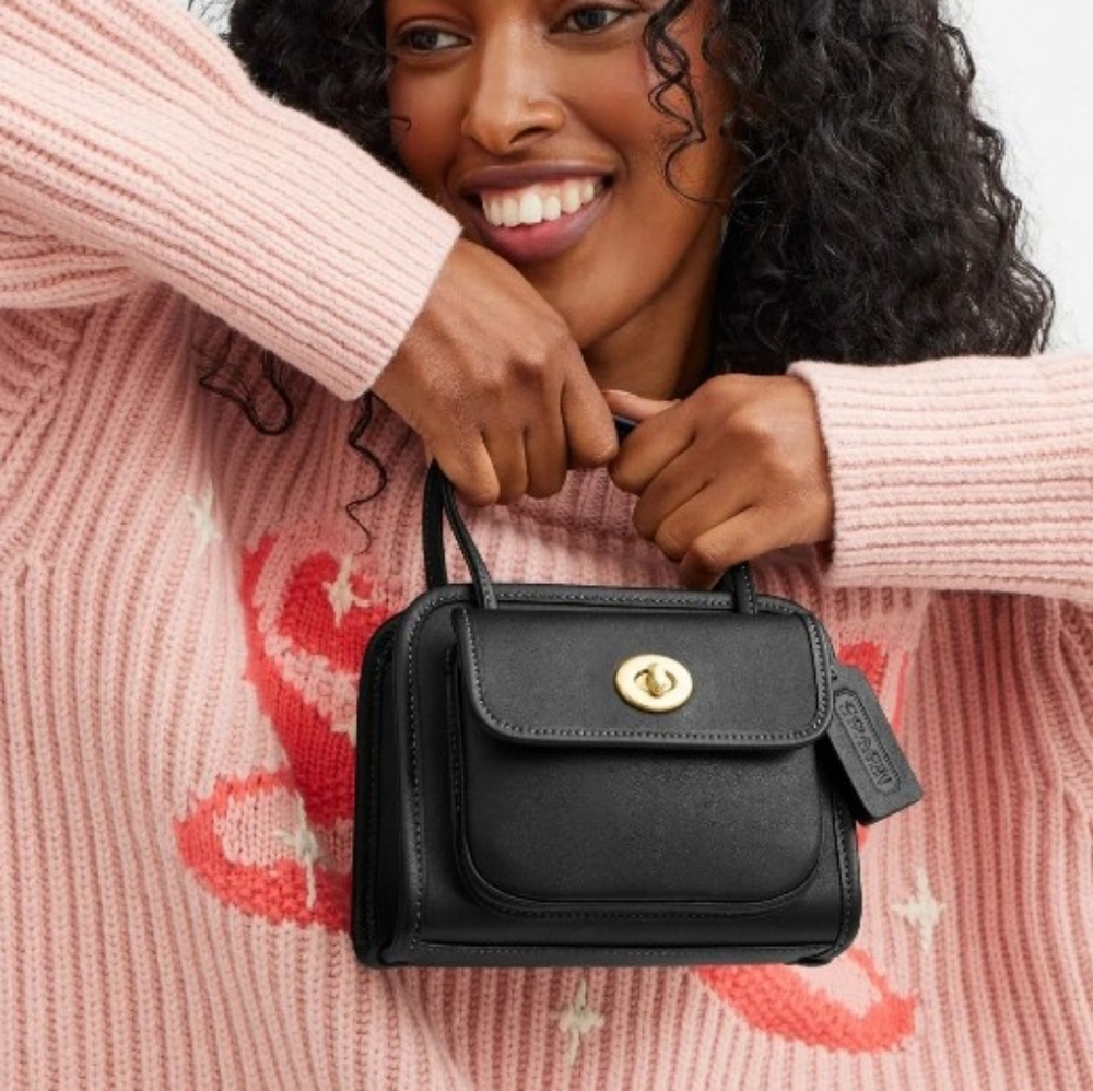 Coach Originals, 1968 Limited Re-Edition, Safari Bag, Black